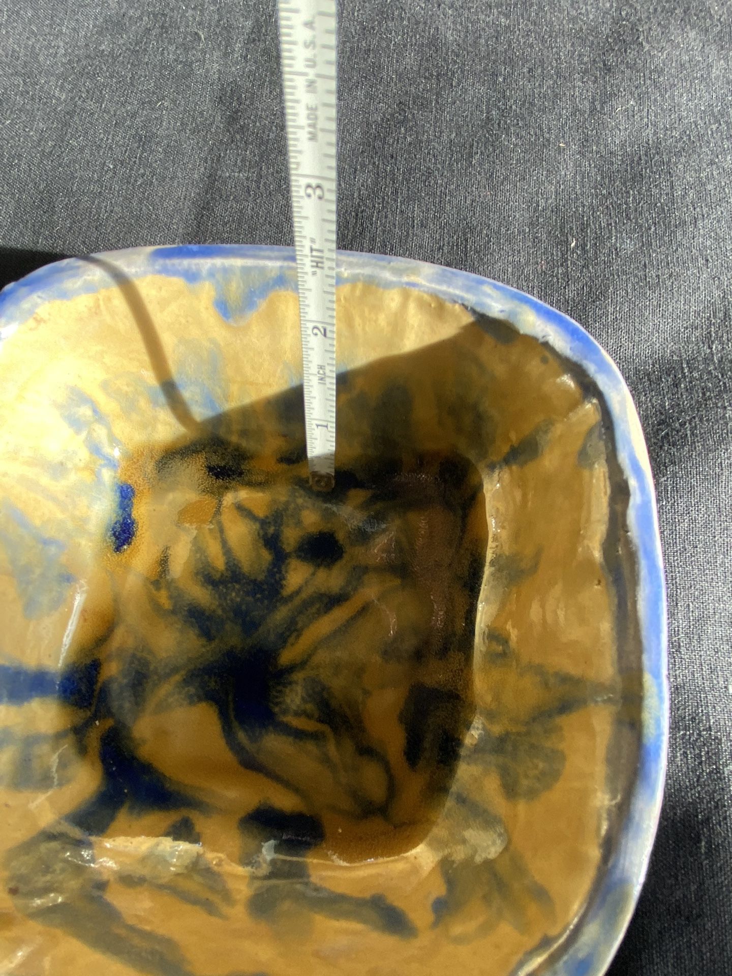 Handmade Vintage Pottery Dish