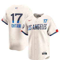 Shohei Ohtani Los Angeles Dodgers Nike City Connect Limited Jersey - Cream