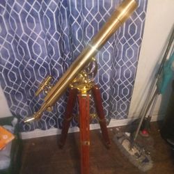 Barska Brass 36 Power Anchormaster Telescope 