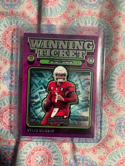Kyler Murray football card