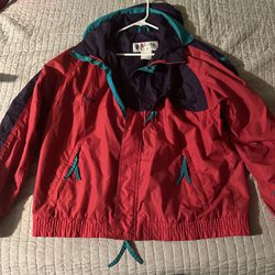 XL vintage  red columbia jacket men's