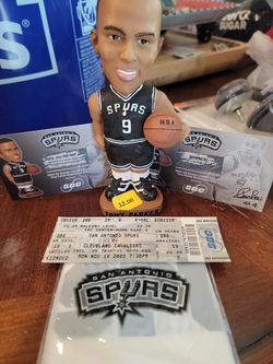 Tony Parker #9 san antonio spurs PG bobbelhead
