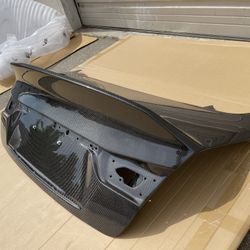 Brand New 2018 2019 2020 2021 2022 2023 Infiniti Q50 4DR VIS Racing Demon Style Carbon Fiber Trunk