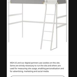 IKEA Loft Bed And Desk 