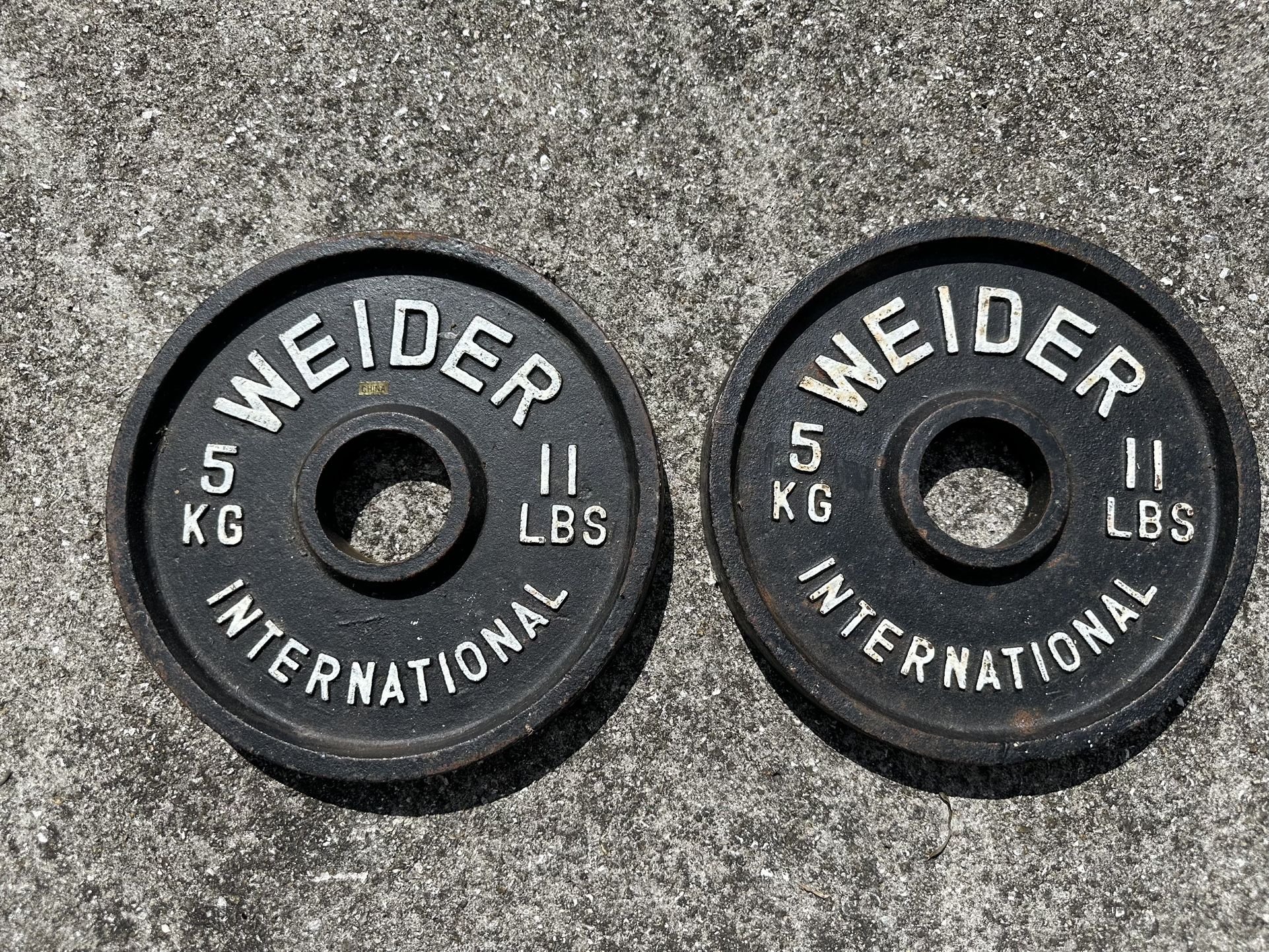 Selling. 2. 11 Lbs. Weight Plates
