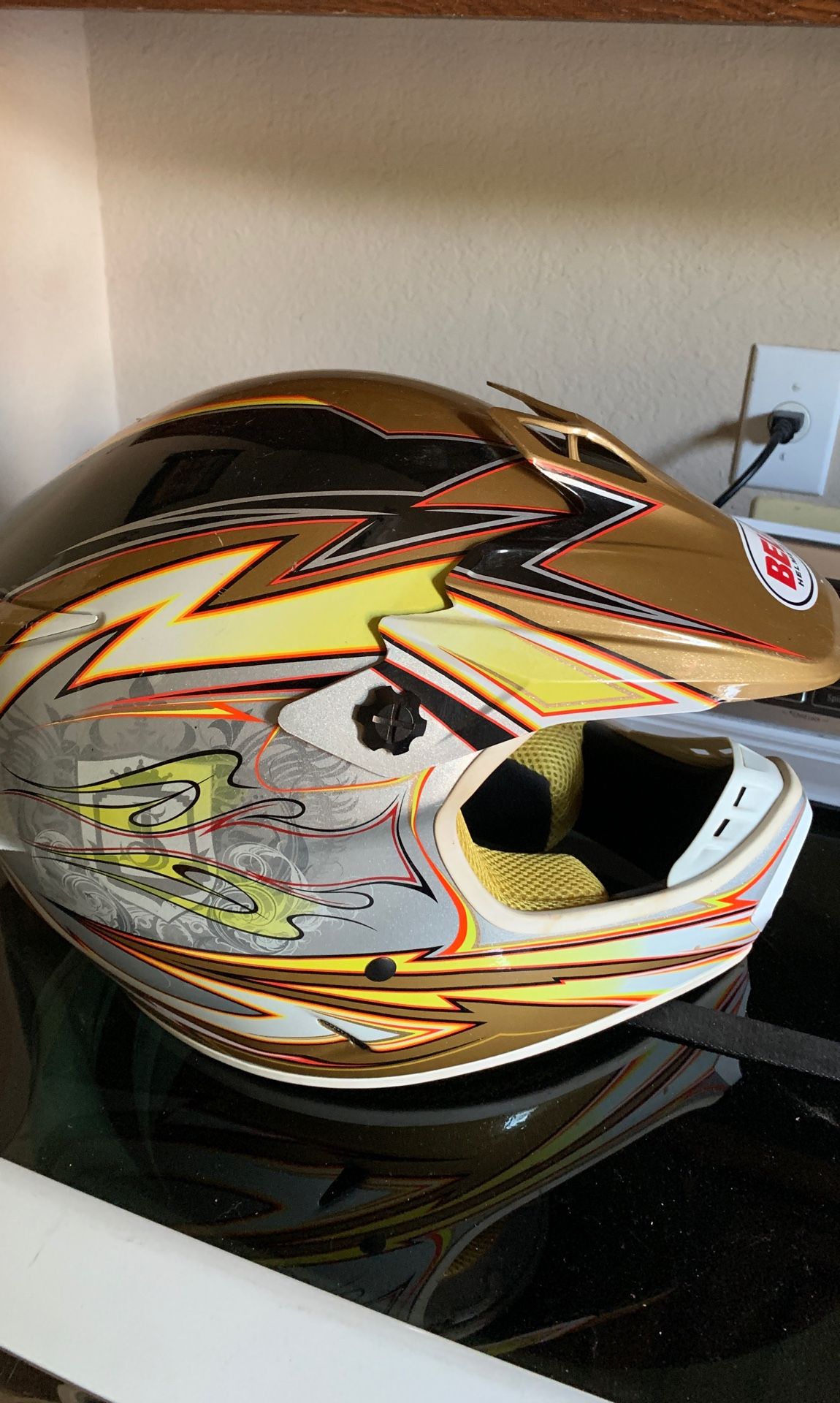 James Stewart motocross helmet