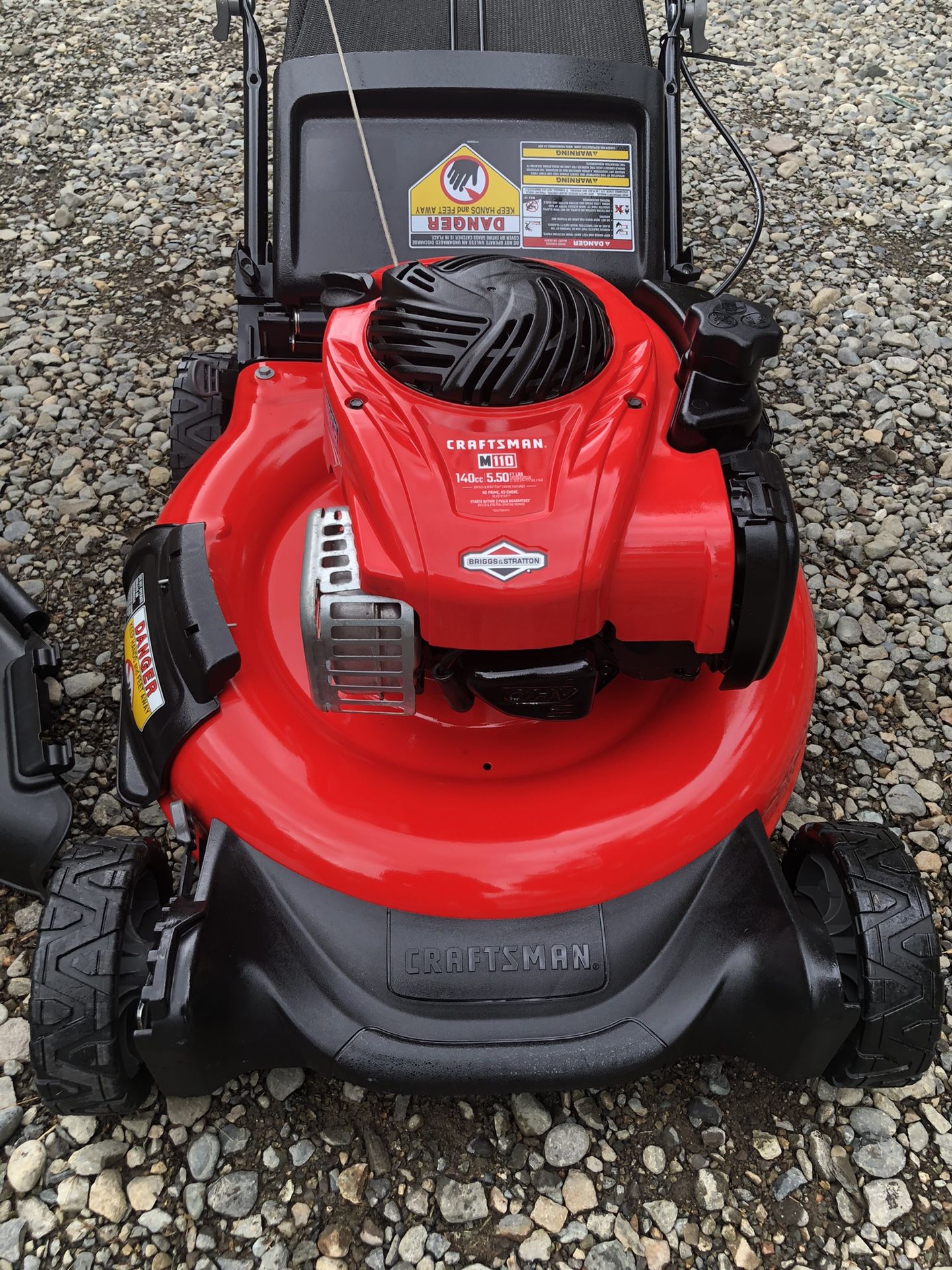 Brand new, craftsman, lightweight push lawnmower