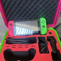 Nintendo Switch with Mario Kart