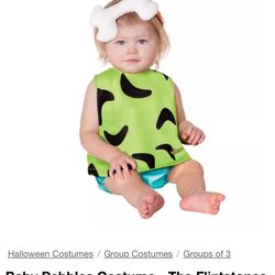 Halloween Costume Baby Pebbles