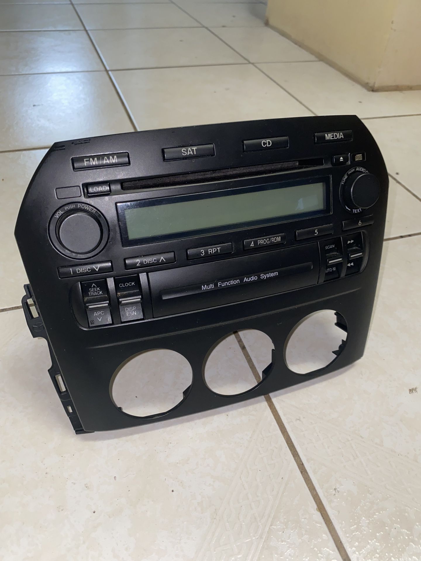 2008 Mazda MX-5 Miata Stock Stereo