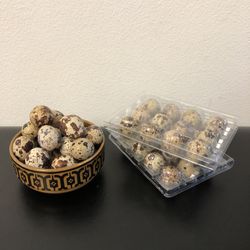 Organic One Dozen Quail Eggs