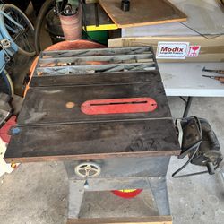 Craftsman 10” Bench Saw