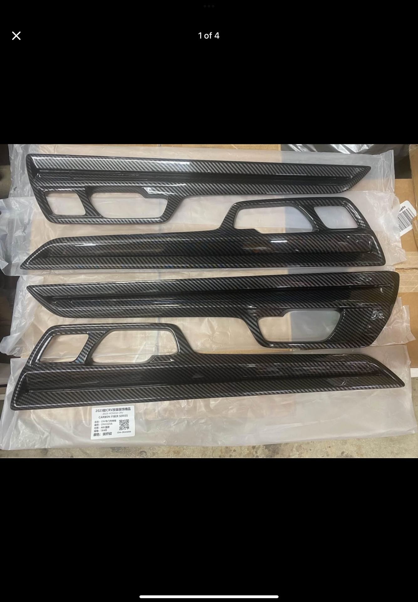 2023-24 Honda CRV carbon fiber door trim