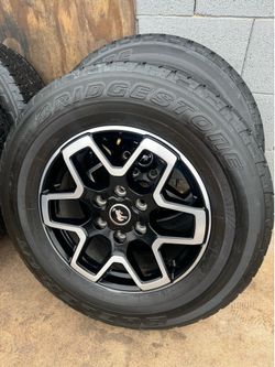 18” Bronco wheels