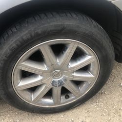2005-2007 Chrysler 300 Full Wheels Set Car Parts
