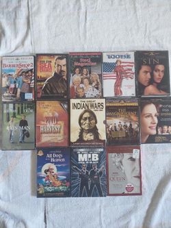 Sealed DVD movies set of 13
