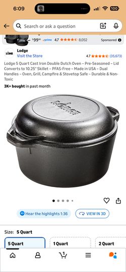 Lodge Dutch Oven 