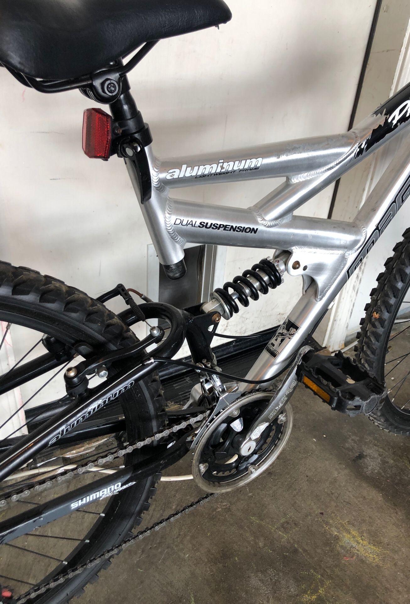 MAGNA PK 7 Mountain Bike Aluminum Dual Suspension Shimano for Sale