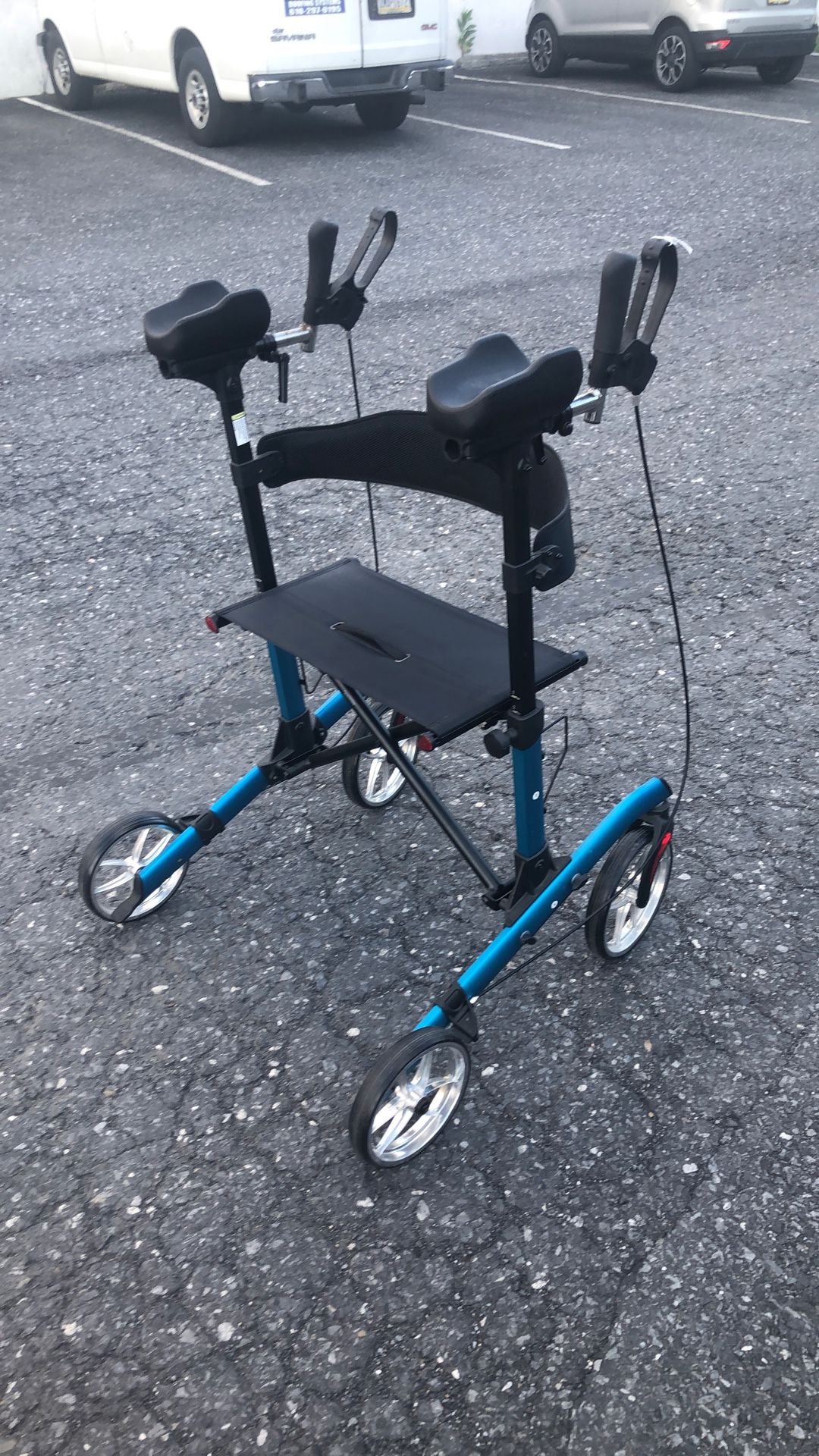 Big size folding walker