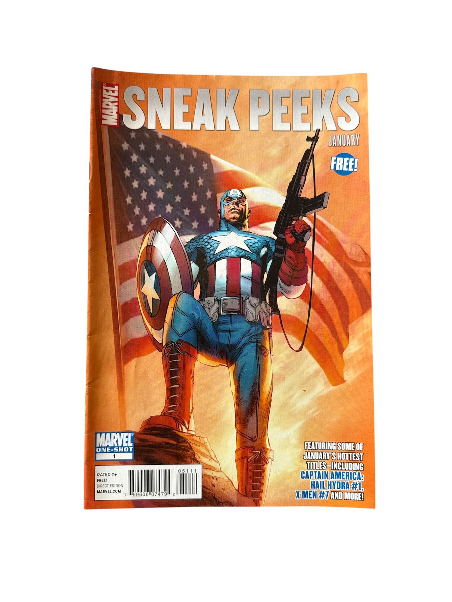 Marvel Sneak Peaks Captain America Hail Hydrant Number One