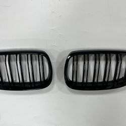 For BMW 3 Series E92 Coupe Front Grille  Gloss Black 06-09