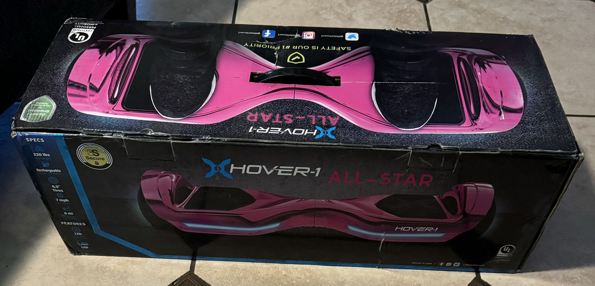 New Hover-1 All- Star Hoverboard