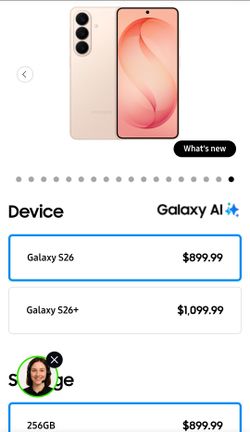 Samsung s26 256gb Gold (unlocked)