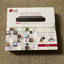 Lg BP350 Dvd/blu Ray Player with Streaming