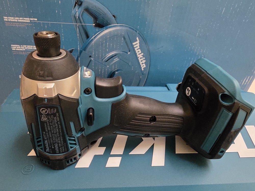 Makita XDT14 18V LXT Lithium-Ion Brushless Cordless Quick-Shift Mode 3-Speed Impact Driver, (Tool Only)