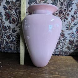 Vintage Pink Vase 