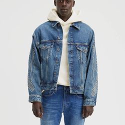 Levi’s Made And Crafted Oversized Type 3 Trucker Jacket Denim Size Large