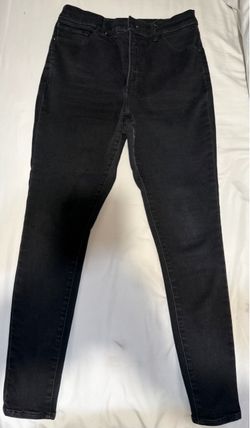 Black Skinny High-Rise Jeans