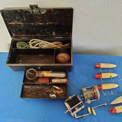 Vintage Fishing Tackle Box Bundle