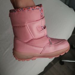 Snow Boots Girl Size 12 With Light