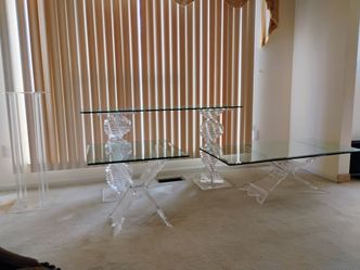Cocktail table and end tables