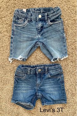 3T Girl Levi’s Summer Shorts Bundle