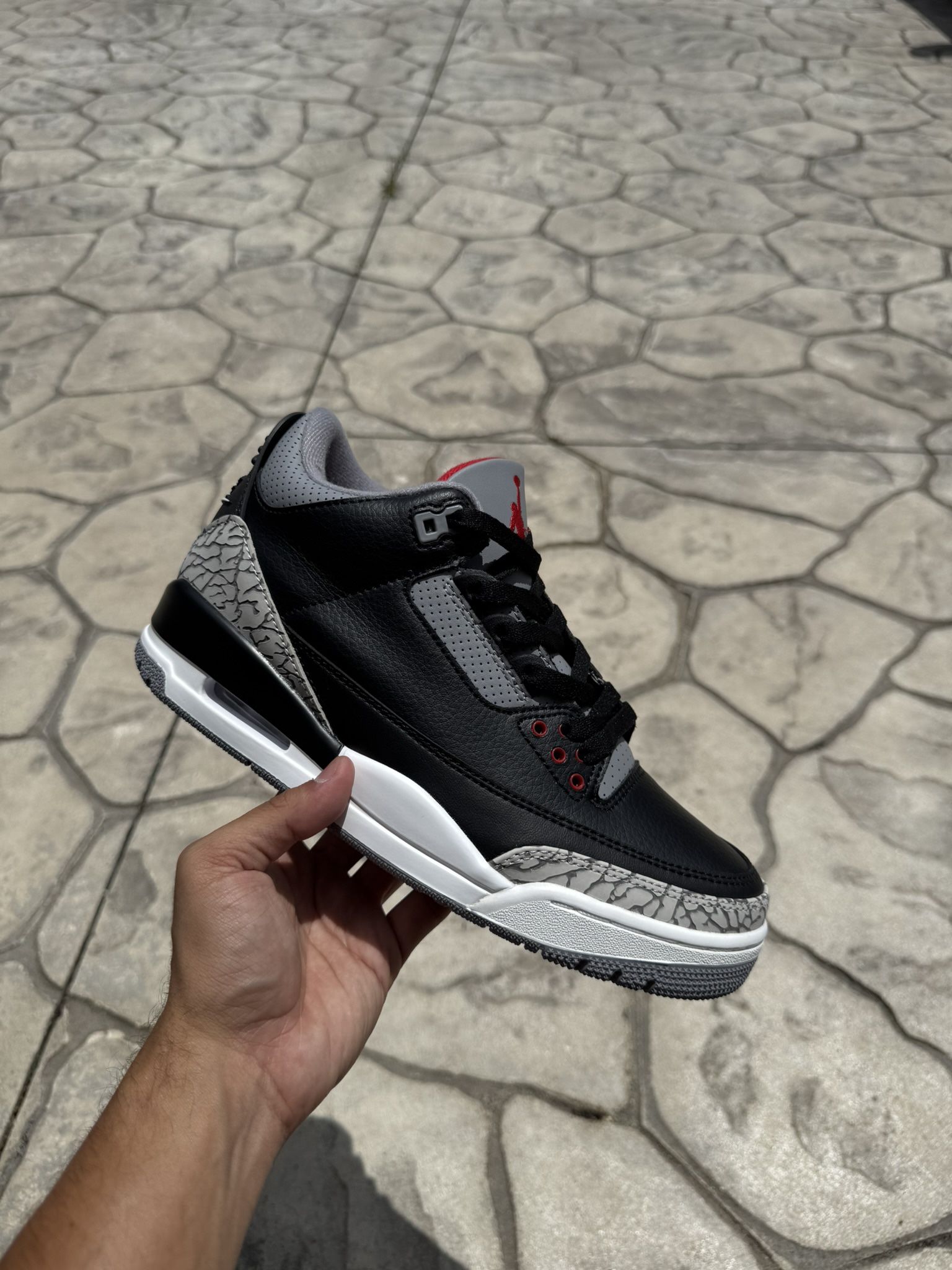Air Jordan Retro 3’s " Black Cement "