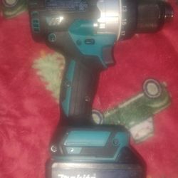 Makita 18V LXT Brushless Cordless 1/2" Hammer Driver-Drill. 