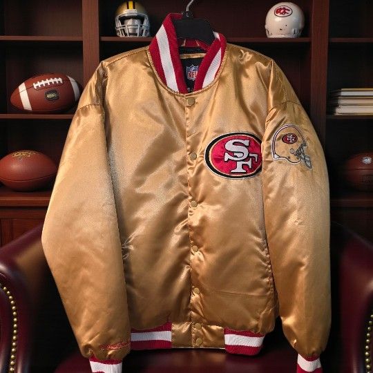 (NWT) Vintage 49ers Bombers Jacket