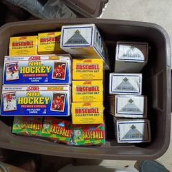 Baseball and Hockey Cards