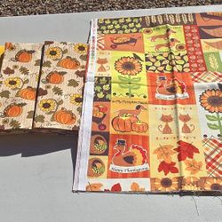 Fall Fabrics - 5 One Yard Cuts 