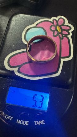 18 k gold wedding ringing 5.3 g