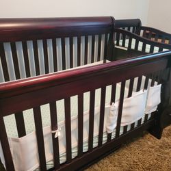 Crib With Changing Table