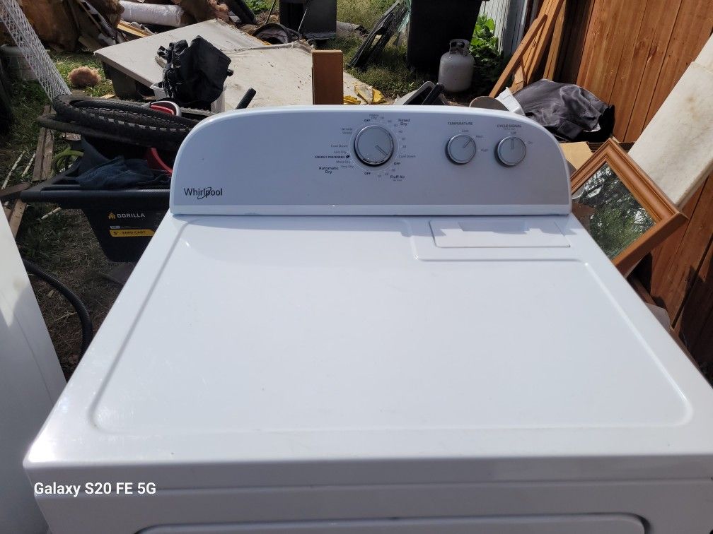 Whirlpool Wash And Dryer, 
