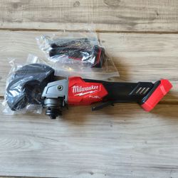 Milwaukee M18 FUEL 18V  Cordless 4-1/2 in./5 in. Grinder With Paddle Switch (Tool Only)