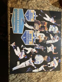 Dodgers stickers