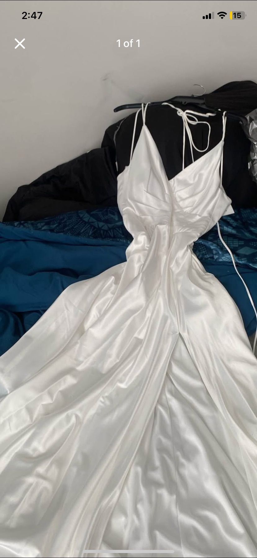 Wedding Dress With Leg Slit