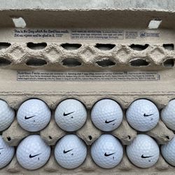 Nike Golf Ball Mix 1 Dozen “Good Condition 