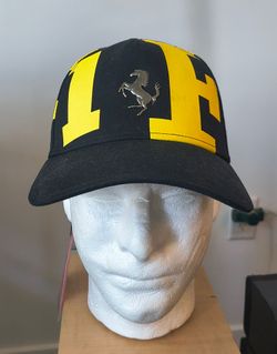 Ferrari
Cotton all-over logo print baseball cap