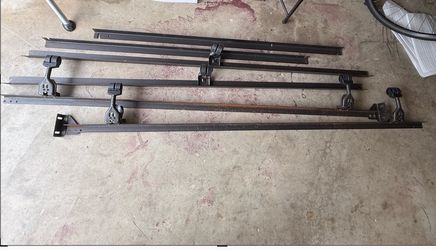 King size Bed frame and Pictures for Sale